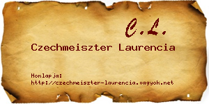 Czechmeiszter Laurencia névjegykártya